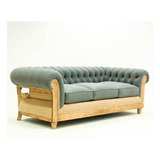 Sofa Sillon Chesterfield Constructor Restoration 3 Cuerpos