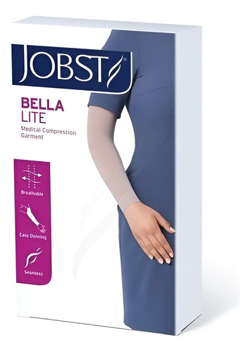 Manga De Compresión 20-30 Mmhg Jobst Bella Lite Sin Silicón