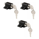 Cerradura Para Puerta Ventana Corrediza Lk-450 Negro Kit X 3