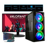 Pc Gamer Intel Geforce 4gb I7 3º 16gb Ssd 480gb Monitor 