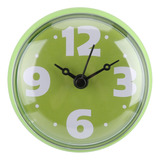 Reloj Impermeable Con Ventosa Para Pared, Espejo, Baño Y Duc