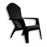 Silla Sillon Miami Negra Para Exterior Mascardi 