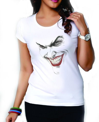 Hermosas Camisas Blanca Mundo Joker Geniales