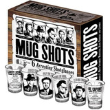 Mug Shots  Juego De 6 Vasos De Chupito De Famosos Mugsh...