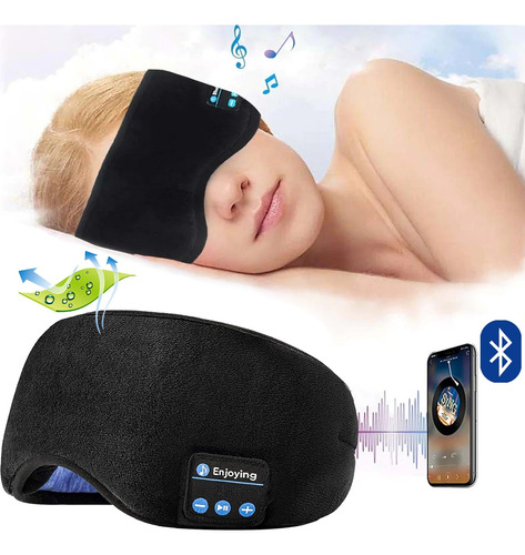Antifaz Para Dormir Bluetooth Con Auriculares