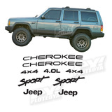 Kit 9 Calcos Jeep Cherokee Sport - Ploteoya