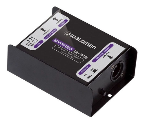 Direct Box Passivo Casador Impedancia Bypass Di-1ps Waldman