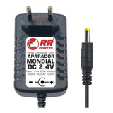 Fonte Carregador P/ Aparador Pelos Mondial Bg-01 2,4v 0,1a