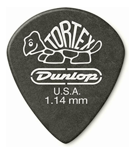 Dunlop 482p.50 tortex® Pitch Black Jazz Iii, 12 Unidades,