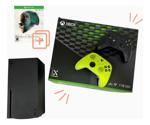 Consola Xbox Series X + 2 Controles Originales + Juego