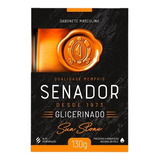 Sabonete Senador Glicerinado Sun Stone Sabão Em Barra 130g