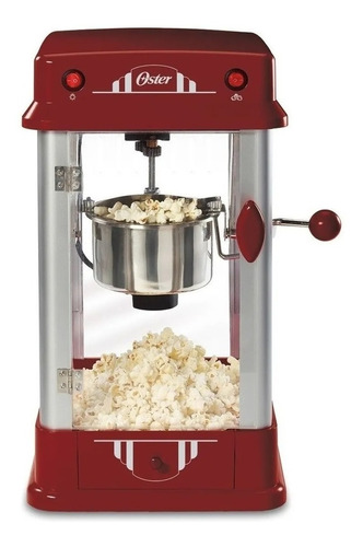 Máquina De Palomitas Oster Roja 370w 127v