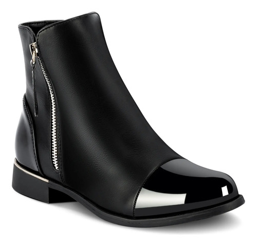 Botines Para Mujer Zapatos Chelsea Dama Cómodo Diario Weide