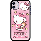 Funda Para Celular Uso Rudo Hello Kitty #1