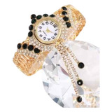 Reloj Pulsera Dama Mujer Fiesta Regalo + Accesorios Gratis