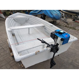 Bote Lagunero Pesca 3 Mts  Motor Ltceco 2,6 Hp 0 Hs. Envios