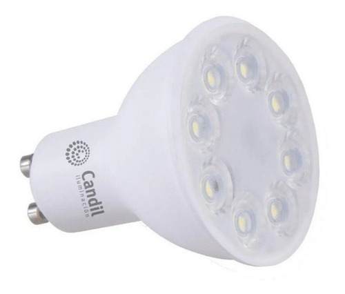 Lampara Dicroica Led Gu10 7w Dimerizable 520lm Mapache