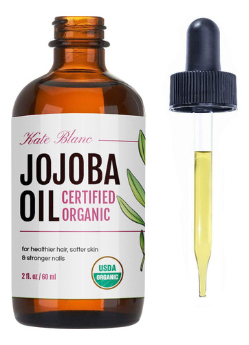 Aceite De Jojoba, Certificado Orgnico Usda, 100% Puro, Prens