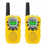 Radio De Comunicación Baofeng Bf-t3 Color Amarillo
