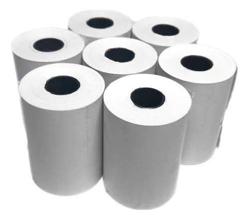 Papel Térmico 200 Rollos 57mm X 17m Compraqui Klap Transbank