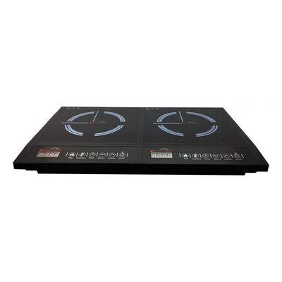 Parrilla de Inducción Ecocinare Cook-03 Negro 2 Quemadores Táctil | Envío gratis
