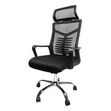 Silla De Oficina Ejecutiva Ergonómica Cabezal Giratoria Mesh