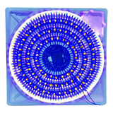 Luces De Navidad Led 500led Blanco Calido Con Azul 27m