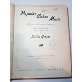 Antiguo Libro Partitura Popular Music Inglés 7pl 0800