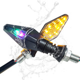 2pz Direccionales Luces Led Stop Moto Secuencial Motocicleta