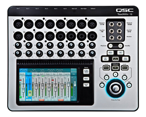 Consola Qsc Touchmix-16 Mezclador Audio