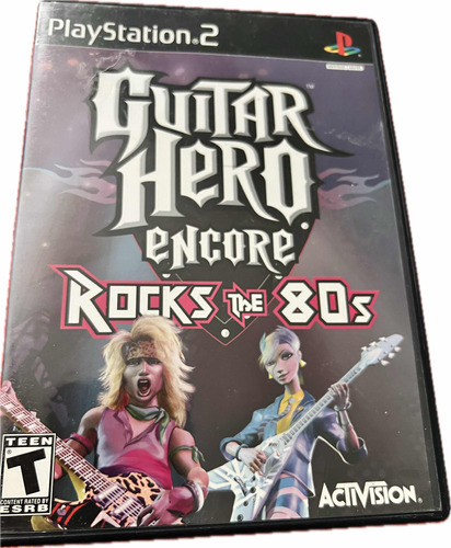 Guitar Hero Encore Rocks The 80s Ps2