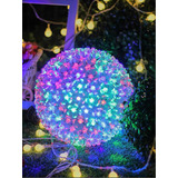 Serie De Luces Navideño Esfera Grande Flore Cereza 200 Leds Color De Las Luces Multi
