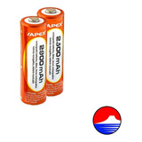 Blister Pilas Recargables Aa 2900 Mah Vapex X2 Unidades