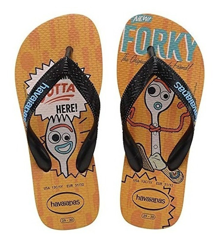 Chanclas Sandalias Havaianas Toy Story Forky Talla 25 A 33