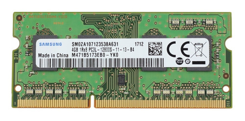 Memória Pc3l Ddr3l  4gb 1600mhz M471b5173eb0-yk0 Samsung