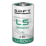 Pila Batería Saft Ls33600 Tipo D 3.6v 17.0ah Plc Cnc