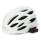 Casco Para Bicicleta De Montaña Casco Con Luz De Advertencia