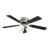 Ventilador Lampara Techo 42  Niquel 5 Aspas Estevez Coolfan