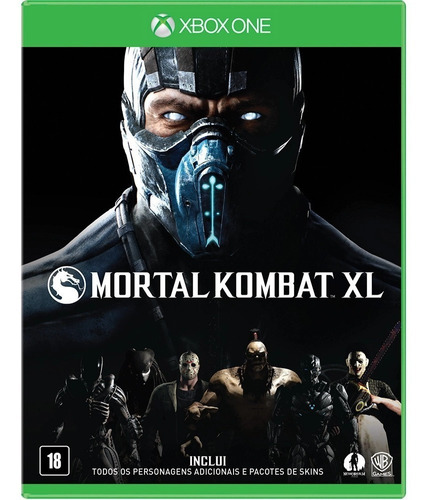 Jogo Mortal Kombat Xl Xbox One - Mídia Física