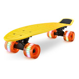 Hurtle Patineta Estandar Mini Cruiser  Tabla Completa De Po