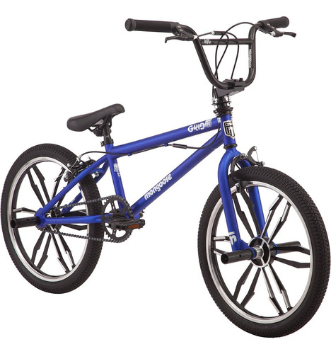 Bicicleta Bmx Mongoose R20 1v Freno Cantilever Color Azul