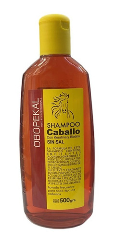 Shampoo Caballo Obopekal 500g