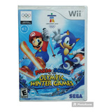 Mario & Sonic At The Olympic Winter Games Sega
