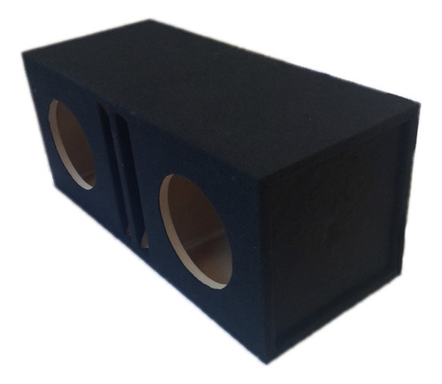 Cajón Para Subwoofer Doble 8  Porteado Mdf