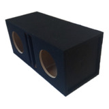 Cajón Para Subwoofer Doble 8  Porteado Mdf