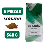 Blason 5 Cafes De Altura Gourmet Organico Molido 340g Oaxaca