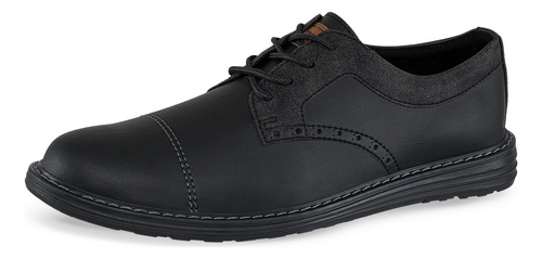 Tenis Ferman Negro Para Hombre Croydon