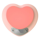 Báscula De Cocina Lcd G/lb/oz Con Forma De Corazón, Electrón