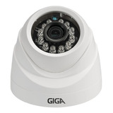 Câmera Giga Security Dome Full Hd 20 Metros 1080p 2 Mp Cor Branco