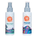 Pack Solucion Antiseptica + Finish Limpiador , Uñas Mc Nails